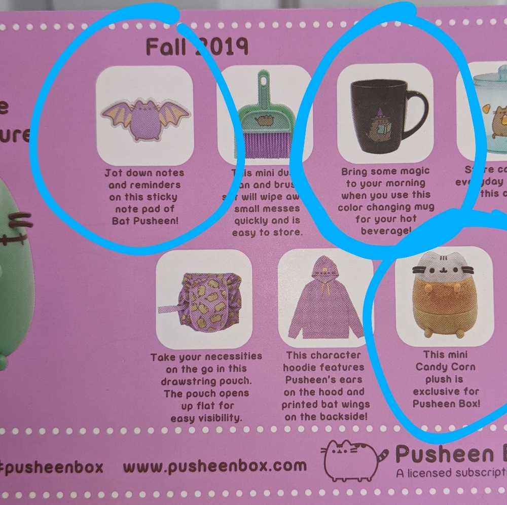 Look under Home settings for more Pusheen items!